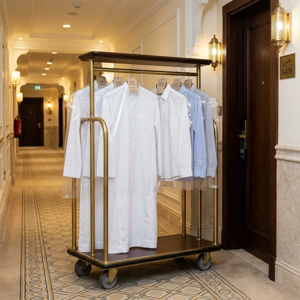 Express 3-hour laundry service in Makkah